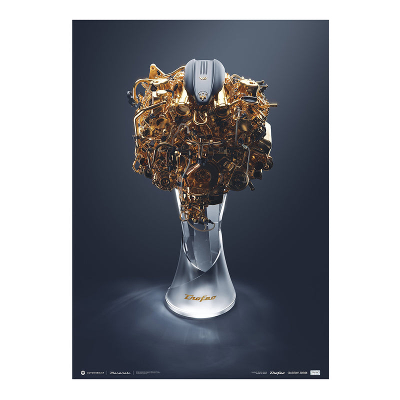 Trofeo Trophy Engine Poster