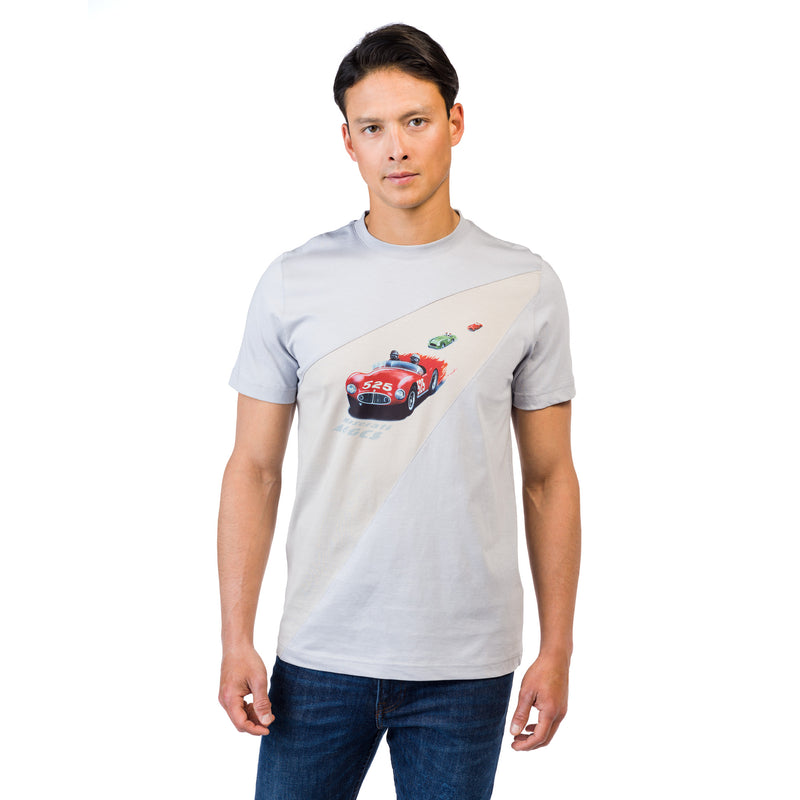 Men's Grey A6GCS Mille Miglia T-Shirt