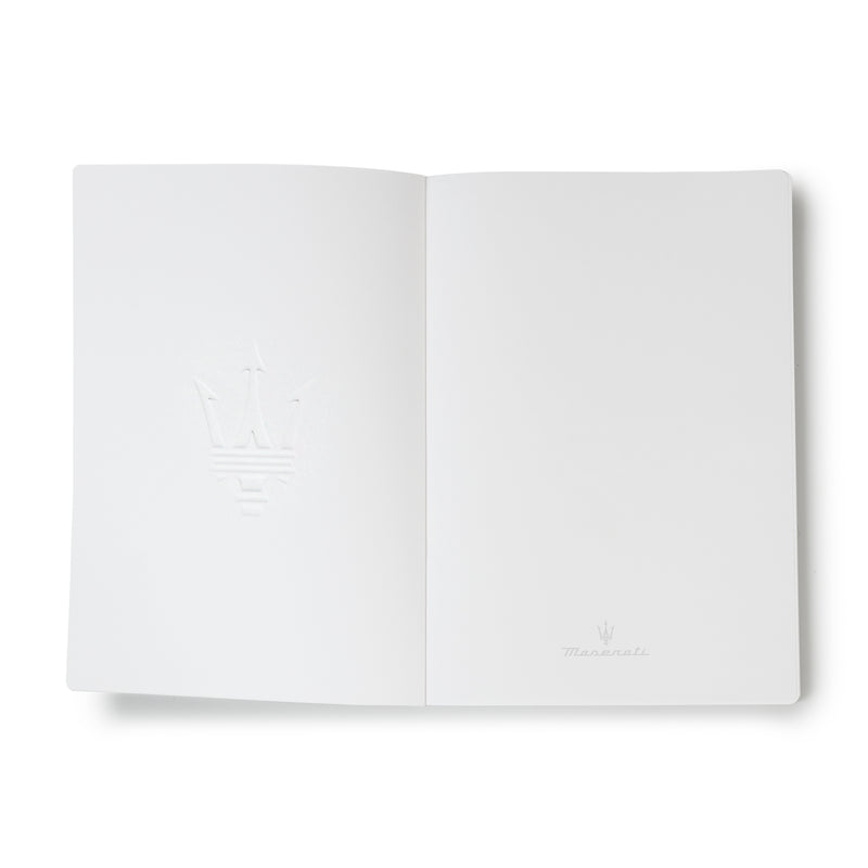 White Maserati Trident A4 Notebook