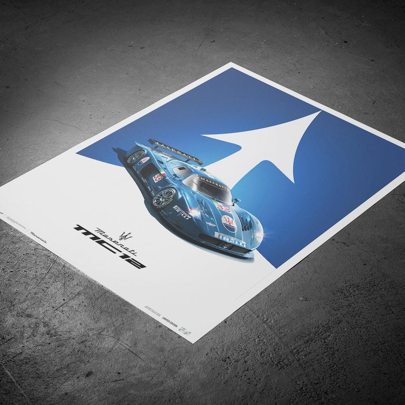 Design poster MC12 front view - Limited Edition