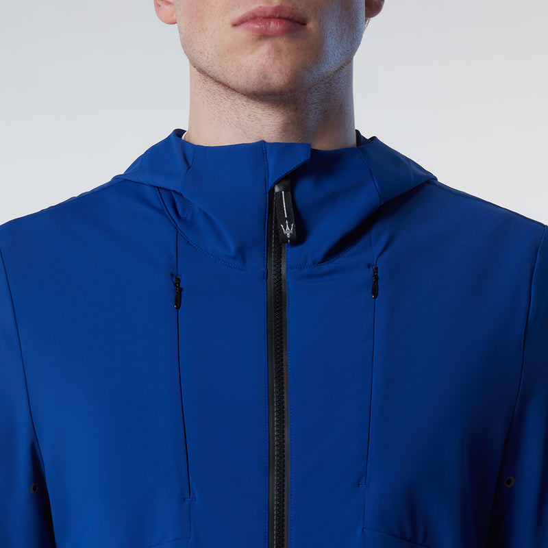 Electric Blue Maestrale 4W Hood Jacket