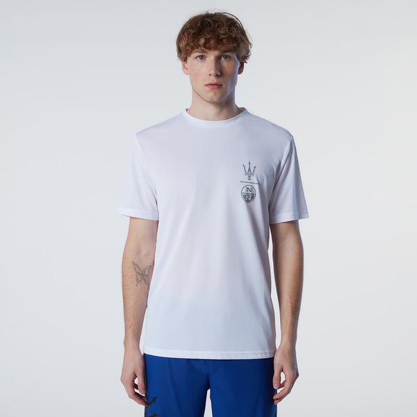White Recycled Jersey T-shirt