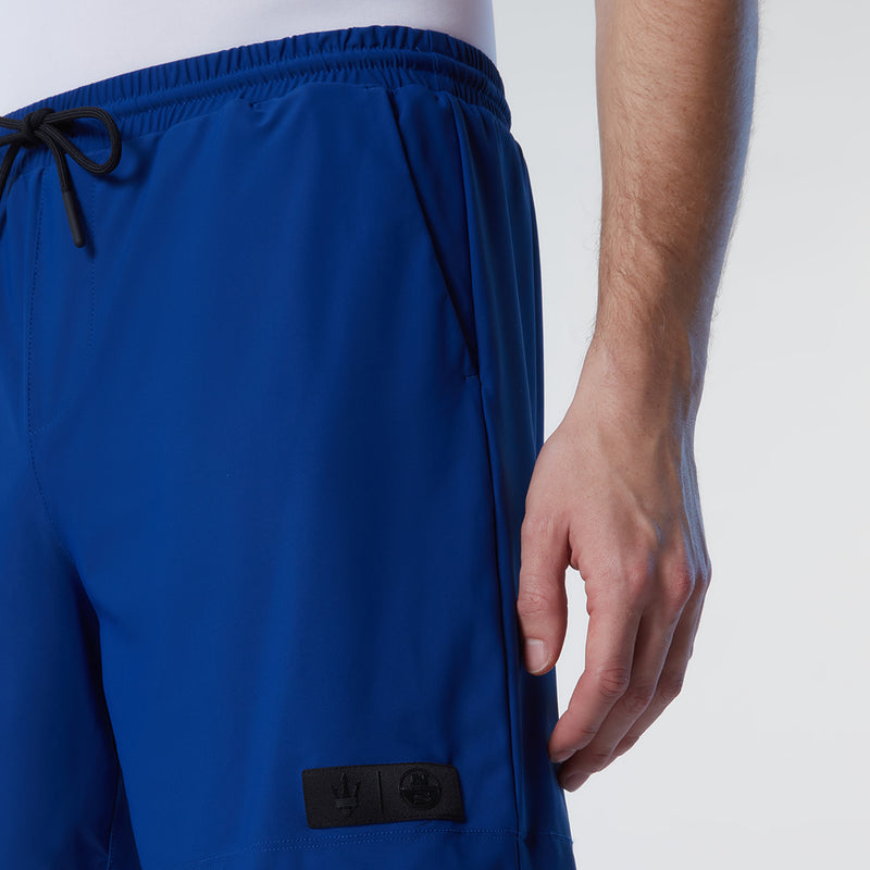 Electric Blue Recycled Fabric Beach Shorts