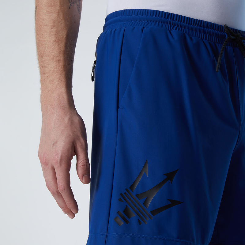 Electric Blue Recycled Fabric Beach Shorts