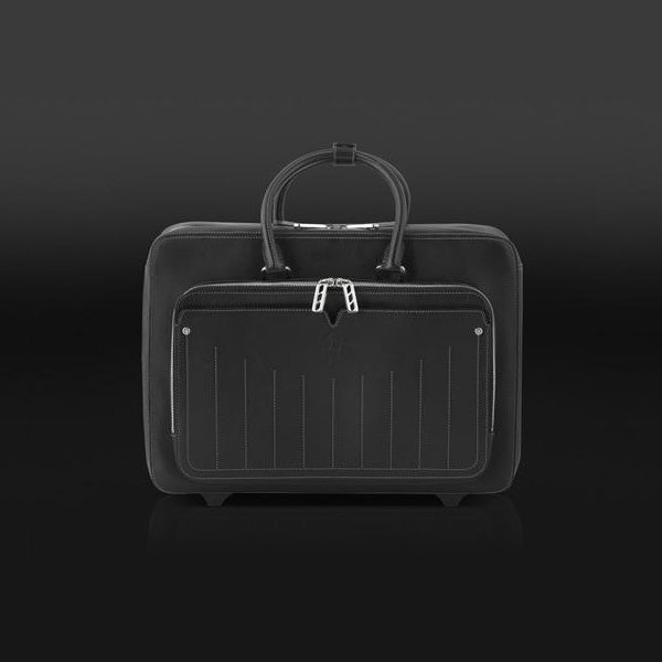 GranCabrio man's trolley in black leather